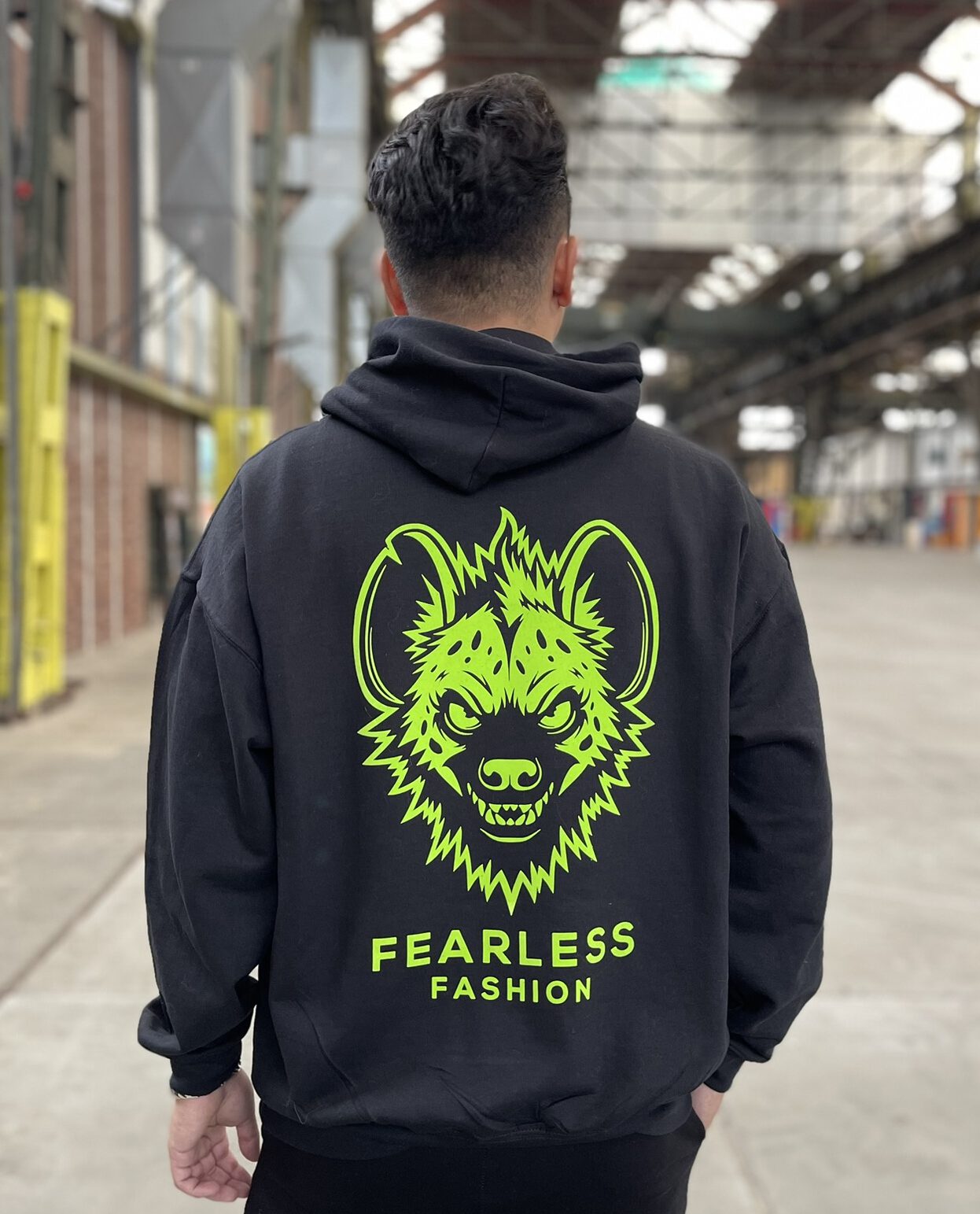 Hyena Hoodie zwart